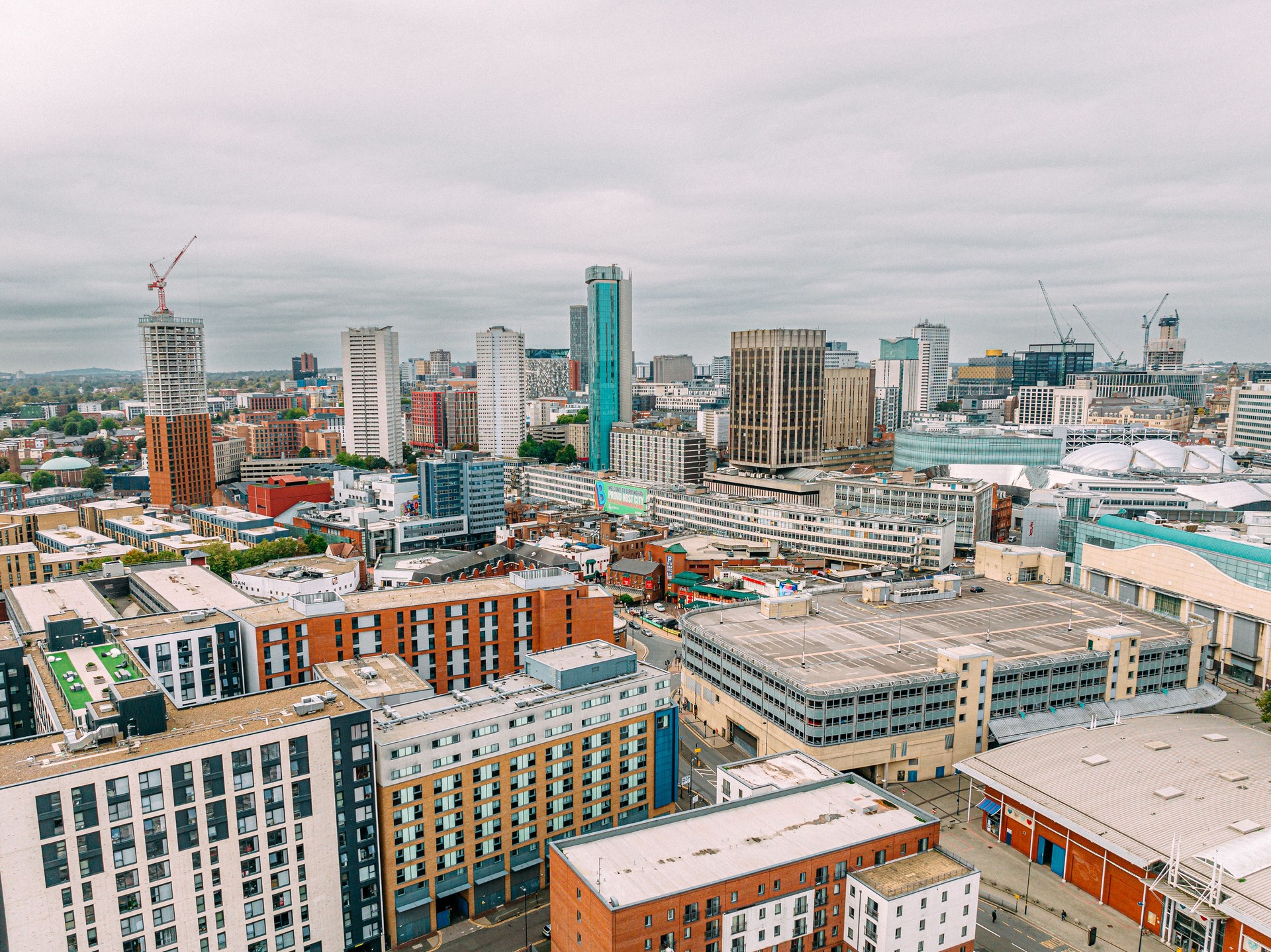 City Centre of Birmingham, England, UK