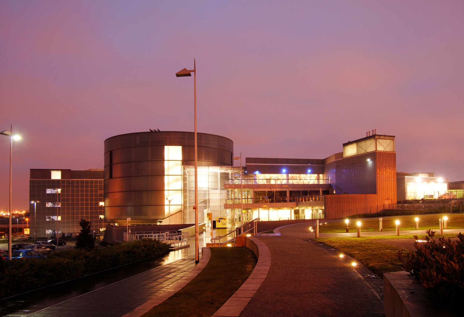 Millenium Point Building at Dawn, Birmingham